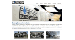 Desktop Screenshot of forensicwaterproofing.com